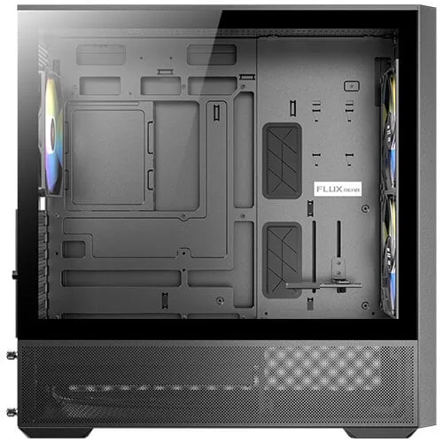 Antec Flux Rear Noir - MT/Sans Alim/ATX — vue 5