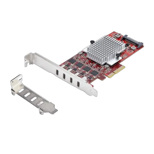 StarTech CARTE PCIE USB-C 4 PORTS USB — vue 1