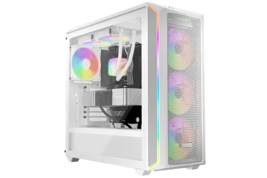 be quiet! LIGHT WINGS LX 140mm PWM HS White Triple Pack — vue 2