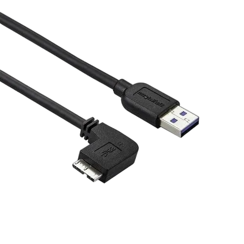 StarTech 1m 3ft Slim Micro USB 3.0 Cable - M/M — vue 1
