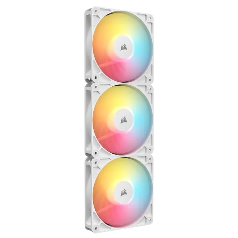 Corsair RS120-R ARGB (Pack 3x120mm) - Blanc-Seconde Vie — vue 2