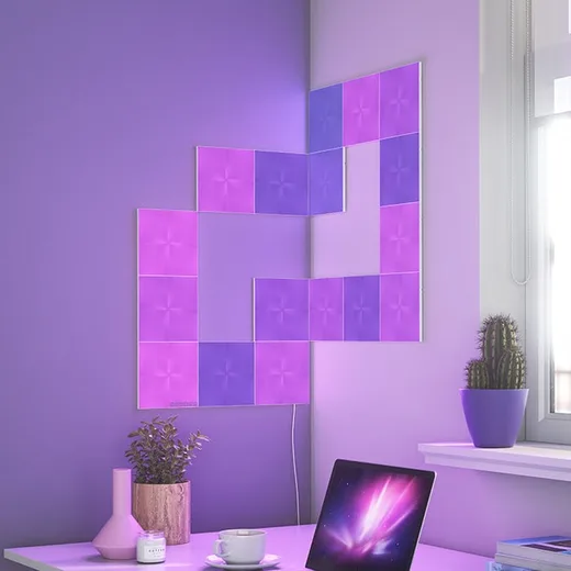 Nanoleaf Canvas Starter Kit - 17 pièces — vue 7