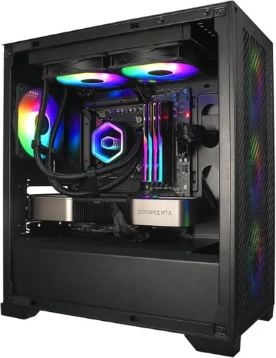 Cooler Master MasterLiquid 240 Core II ARGB - Noir — vue 6