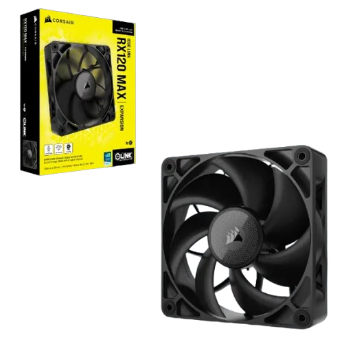 Corsair iCUE LINK RX120 MAX - Noir — vue 3