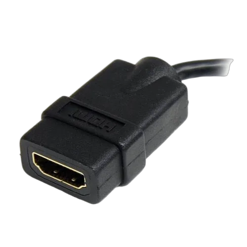 StarTech Adaptateur Micro HDMI vers HDMI 1.4 mâle/mâle - 12cm — vue 2