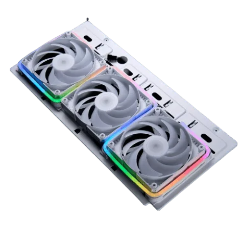 Phanteks Neon Digital WHITE RGB LED-Strip Set 2 x 0.40m — vue 3