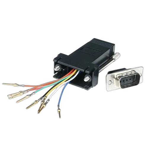 StarTech DB9 to RJ45 Modular Adapter - M/F — vue 1