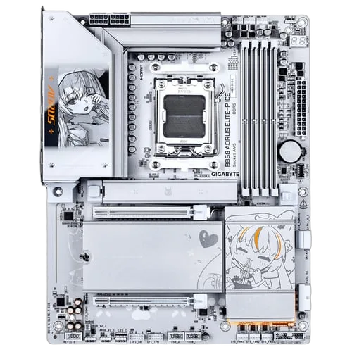 Gigabyte B850 AORUS ELITE-P ICE — vue 2