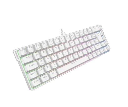 The G-LAB Keyz Titanium HE 65% - Magnétique - Filaire - RGB - Blanc — vue 4