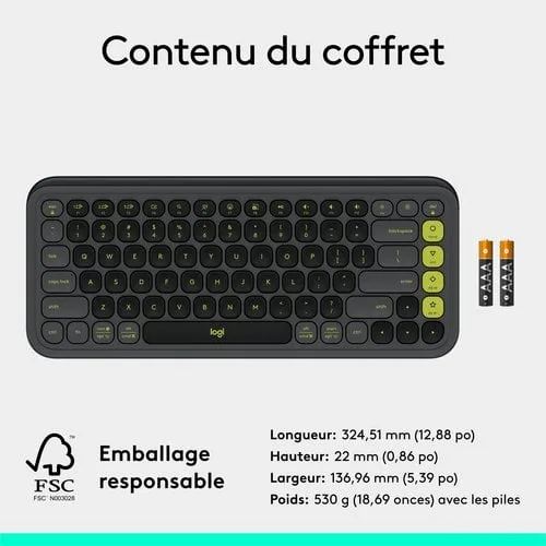 Logitech POP ICON KEYS — vue 15