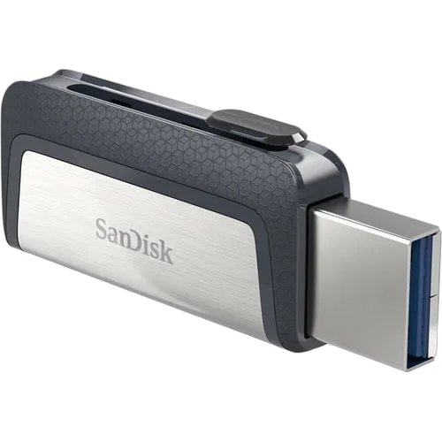 Sandisk Clé 64Go USB 3.1 + Type C Ultra — vue 3