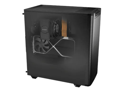 be quiet! PURE BASE 501 Airflow Black - MT/SansAlim/ATX — vue 4