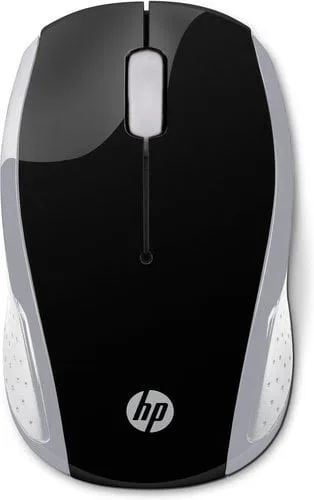 HP 200 Pk Silver Wireless Mouse — vue 1