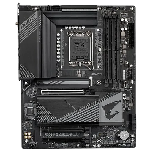 Gigabyte B760 AORUS ELITE AX — vue 4