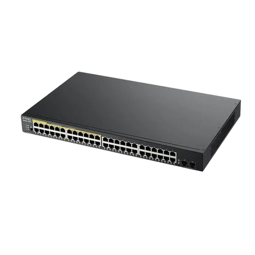 Zyxel GS1900-48HP V2 48 PORT GBE L2 — vue 3