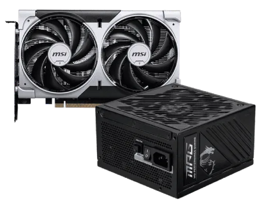 RTX 5060 8G VENTUS 2X OC + MPG A1000GS PCIE5#