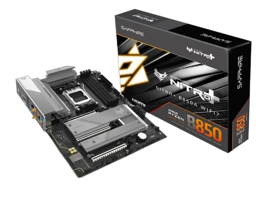 Sapphire NITRO+ B850A WIFI7 — vue 2