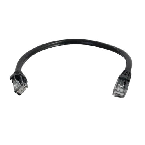 C2G Cbl/0.5M Black CAT6PVC SLess UTP C