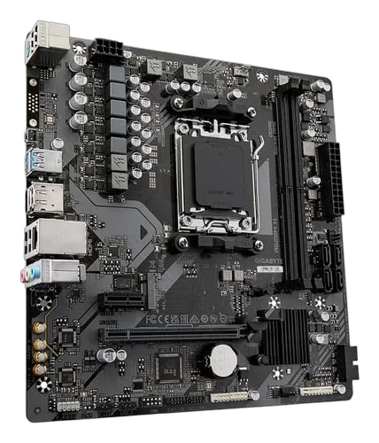 Gigabyte A620M H - A620/AM5/DDR5/mATX — vue 3