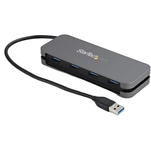 StarTech 4 Port USB 3.0 Hub 5Gbps 4A - 11in Cable — vue 1