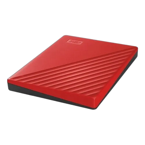 WD HDD EXT My Passport 2Tb Red Worldwide — vue 4