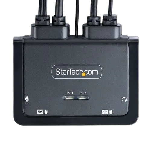 StarTech 2-PORT COMPACT 4K KVM SWITCH - — vue 7