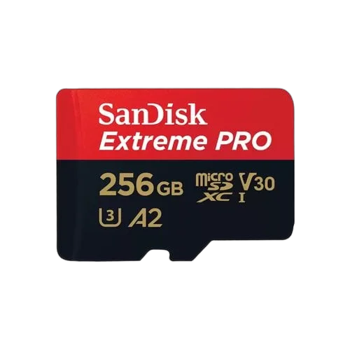 Sandisk EXTREME PRO MICROSDXC 256GB+SD — vue 1