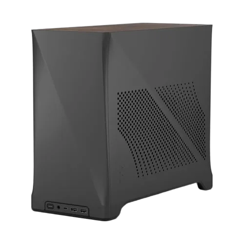 Fractal Design Era 2 Charcoal Gray - mT/Sans Alim/Mini-ITX — vue 3
