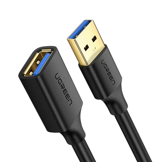UGREEN Câble d'extension USB-A vers USB-A - 1,5m - Noir — vue 1