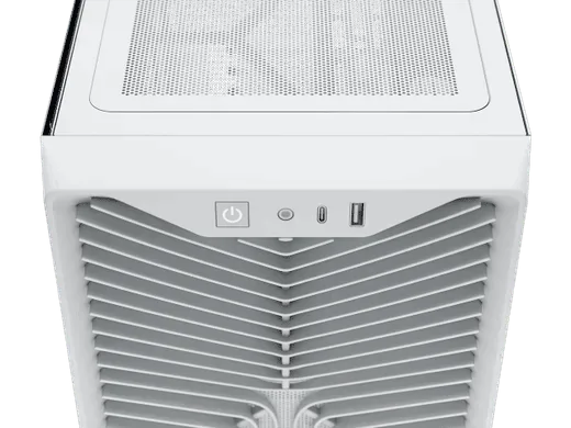 Corsair 3200D RS Blanc + RM850e — vue 2