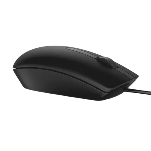DELL Optical Mouse-MS116 - Black (570-AAIR) — vue 3