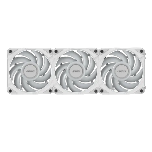Gigabyte Aorus Ez Chain Fan ICE - Pack 3x120mm - Blanc — vue 4