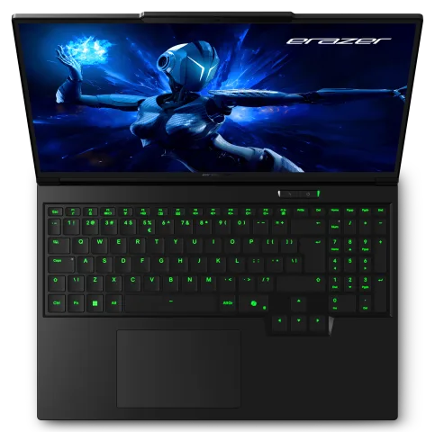 ERAZER Major 16 X1 - 16" QHD+ 300Hz Core Ultra 7 255HX 5070Ti 32Go 2To W11 — vue 7