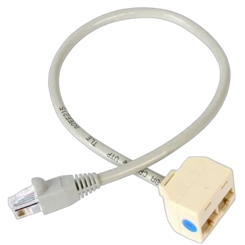 StarTech 2-to-1 RJ45 Splitter Cable Adapter - F/M — vue 1