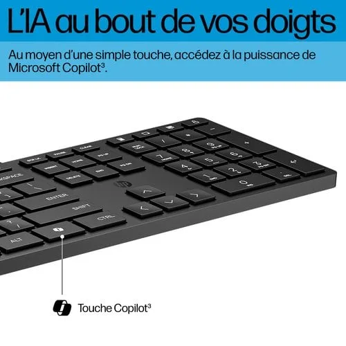 HP WIRED 320 MOUSE KEYBOARD - — vue 9