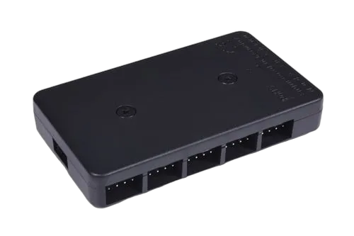 Alphacool Core 10x 4-Pin PWM splitter with SATA — vue 2