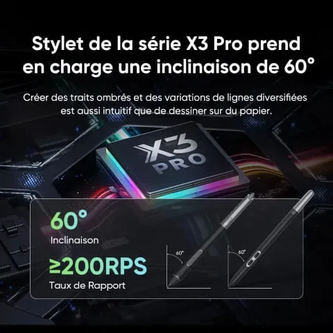 XPPEN Artist Pro 24 Gen 24K MD240UH-EU - 5080LPI 24" Noir — vue 6