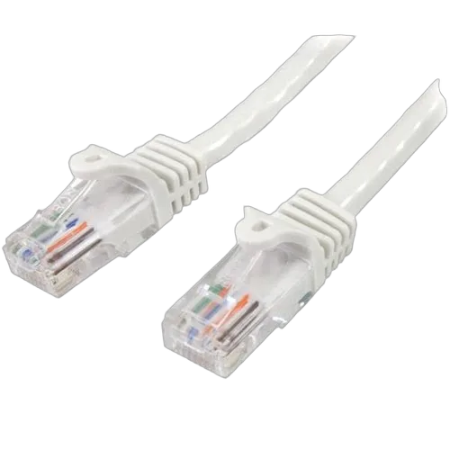 StarTech 7m White Snagless Cat5e Patch Cable — vue 1