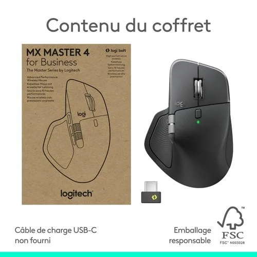 Logitech MX MASTER 4 FOR BUSINESS — vue 27