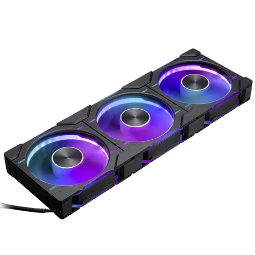Phanteks D30 Reverse Black (Pack de 3x120 mm) D-RGB — vue 1