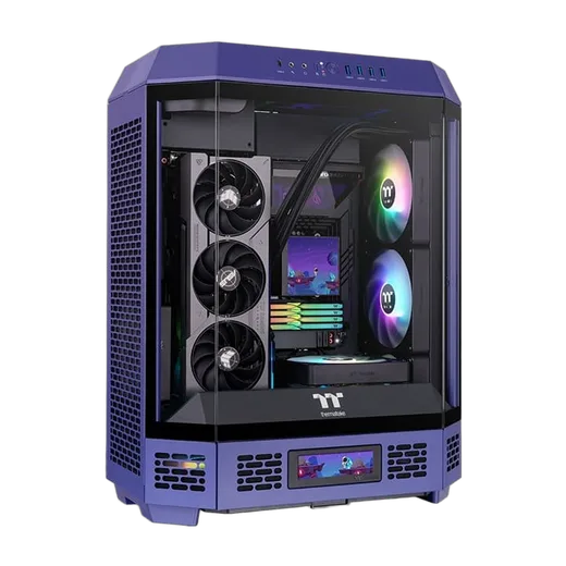 Thermaltake The TOWER 600 Future Dusk Violet - MT/Sans Alim/ATX — vue 1