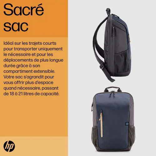 HP Travel 18L 15.6 Laptop Backpack — vue 8