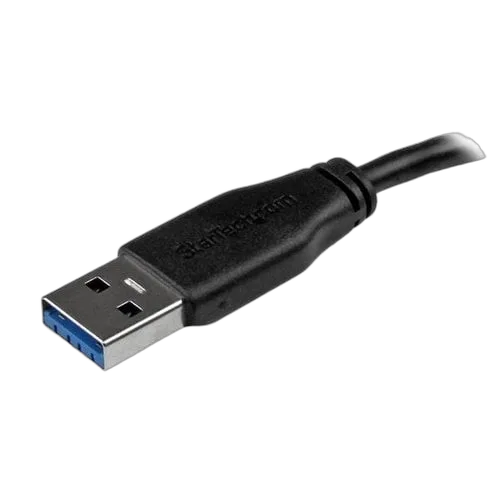 StarTech 2m 1.8m Slim USB 3.0 Micro B Cable — vue 3