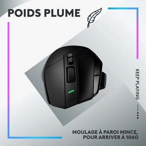Logitech G502 X Plus - Sans-Fil - RGB - Noir — vue 16