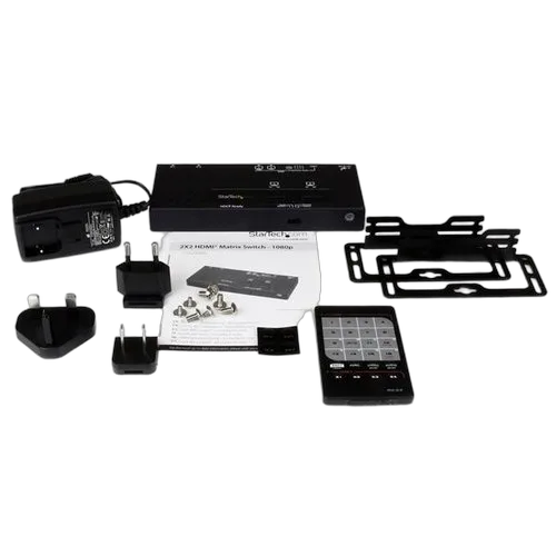 StarTech 2X2 HDMI Matrix Auto Switcher 1080p — vue 5