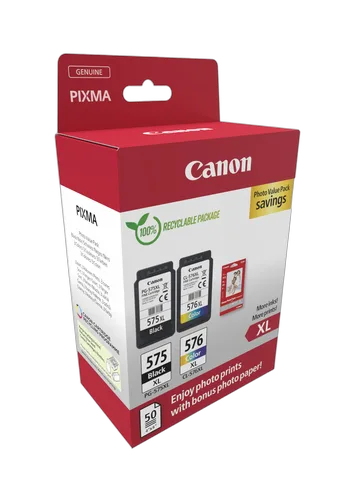 Canon Pack cartouches PG-575XL/CL-576XL — vue 2