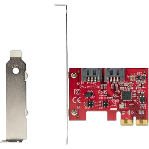 StarTech SATA PCIe Card 2 Ports 6Gbps SATA RAID — vue 6
