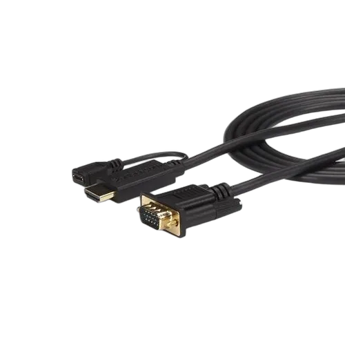 StarTech 6ft HDMI to VGA active converter cable — vue 1