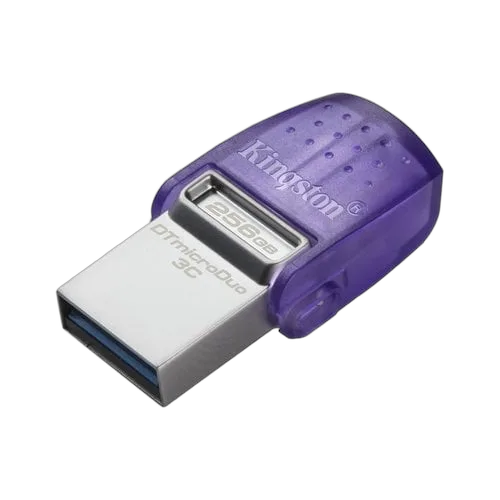 Kingston 256GB DT MICRODUO 3C 200MB/S — vue 2