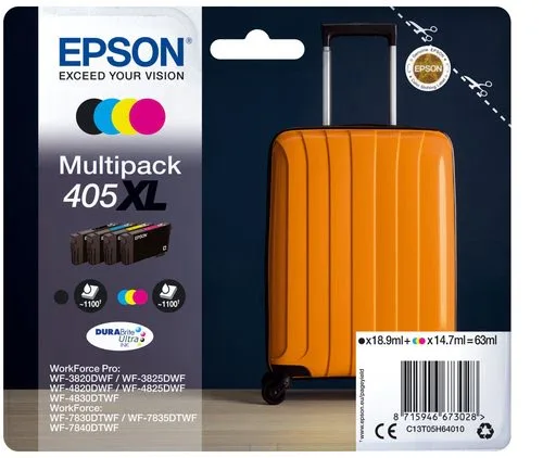 Epson - Noir, Cyan, Magenta, Jaune - C13T05H64010 — vue 1